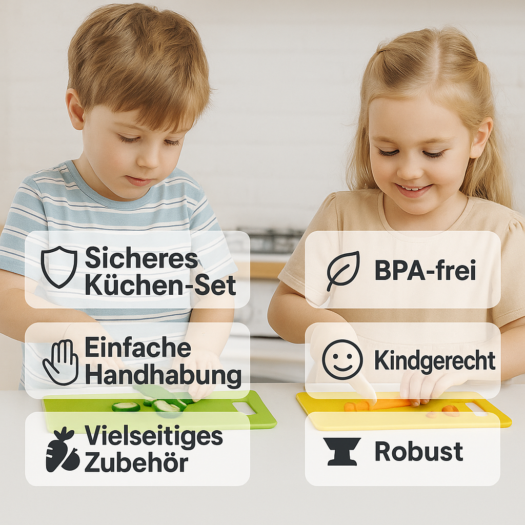 Sicheres Küchen Set - für kleine Gourmetköche